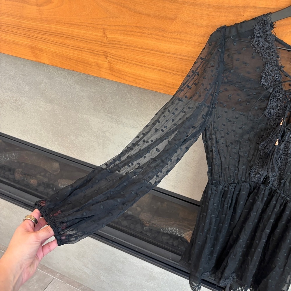 ZIMMERMANN Oleander Lattice Romper, Size 2 - Picture 10 of 16